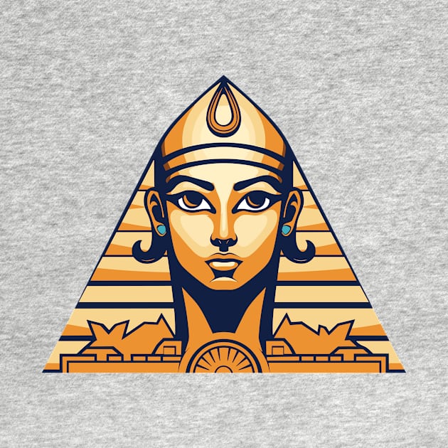 Ancient Egypt Pharaohs, Pyramids,Ancient Elegance: Modern Twist on Legendary Egypt by FK